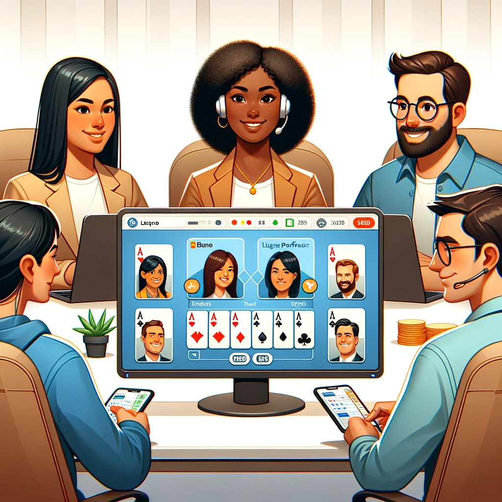 Illustrative planning poker session
